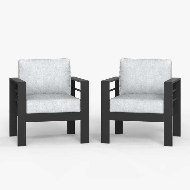 Furnishiaa 7-Seater Outdoor Iron Garden Sofa Set